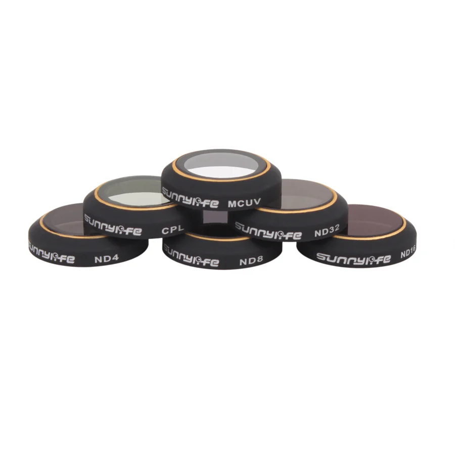 

Lens Filter ND4 ND8 ND16 ND32 CPL MCUV HD Filter Set for DJI MAVIC Pro Camera Lens UV Circular Polarizer Neutral Density Filters