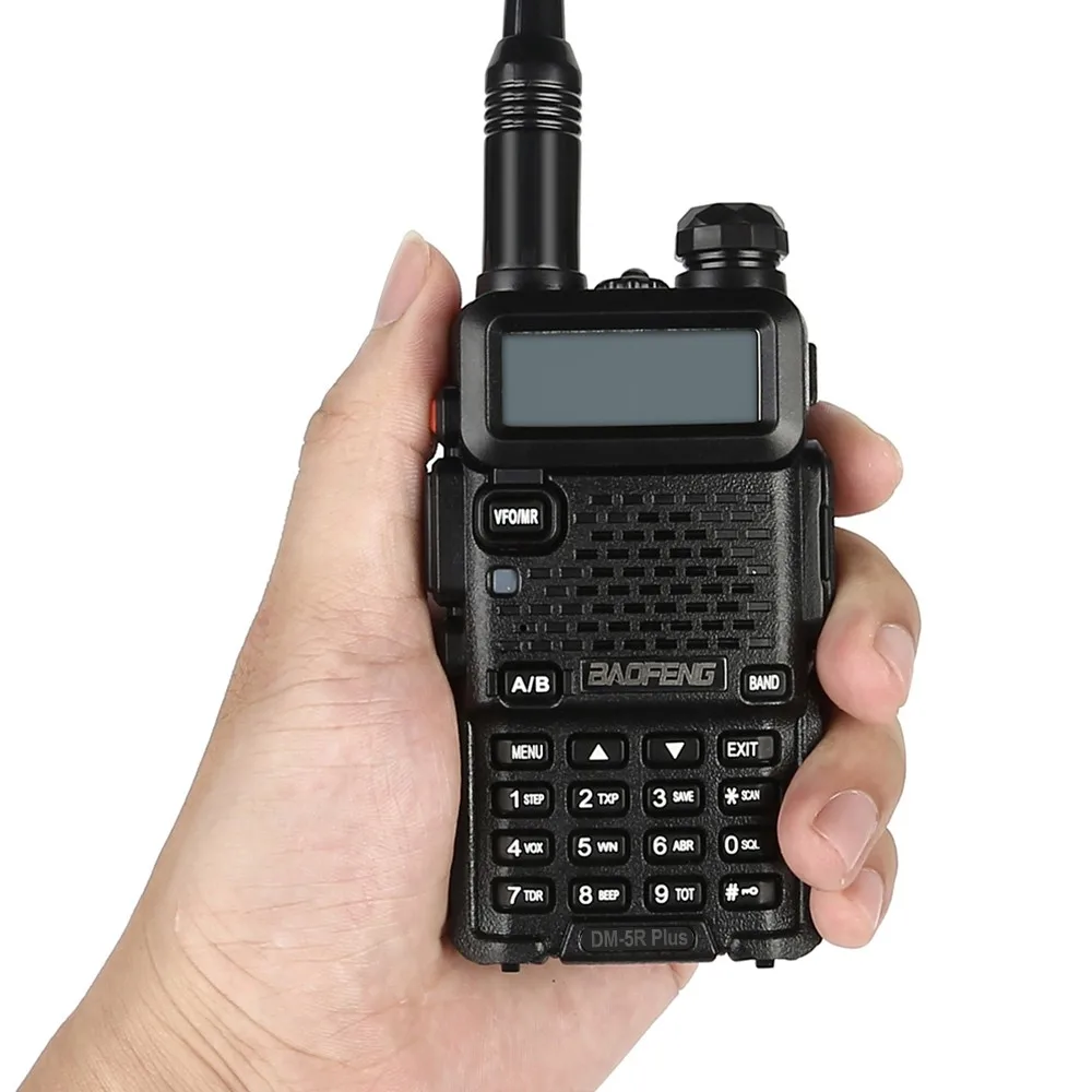 Baofeng DM-5R двухдиапазонный цифровое радио DMR рация, VHF/UHF 136-174/400-480 МГц двухстороннее радио трансивер