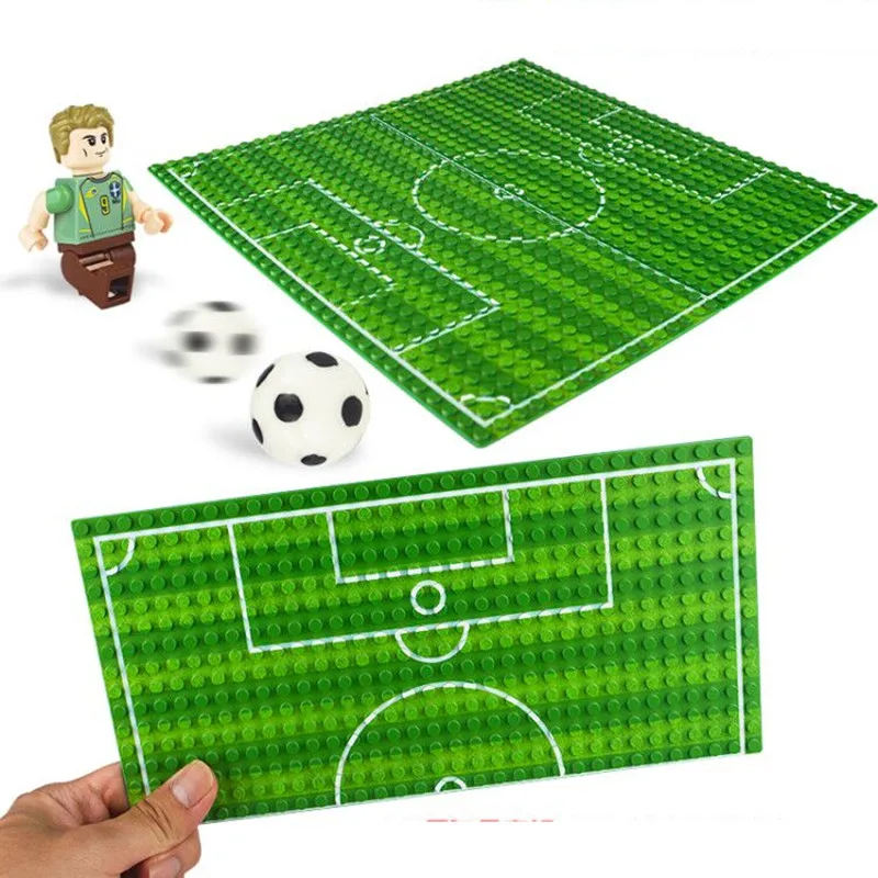 32*16 كرة القدم كرة السلة قاعدة لوحة متوافق LegoINGlys أرقام المحكمة اللوح الأساس DIY بناء كتل الطوب لعب للأطفال 32*16 كرة القدم كرة السلة قاعدة لوحة متوافق LegoINGlys أرقام المحكمة اللوح الأساس DIY بناء كتل الطوب لعب للأطفال