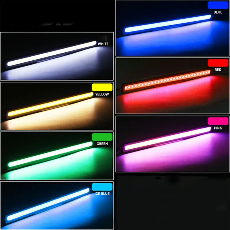

Hiyork 2 PCS Universal Waterproof Daytime Running External Lights COB Fog Bright Lamp Car Styling Led Day Light Auto Accessories