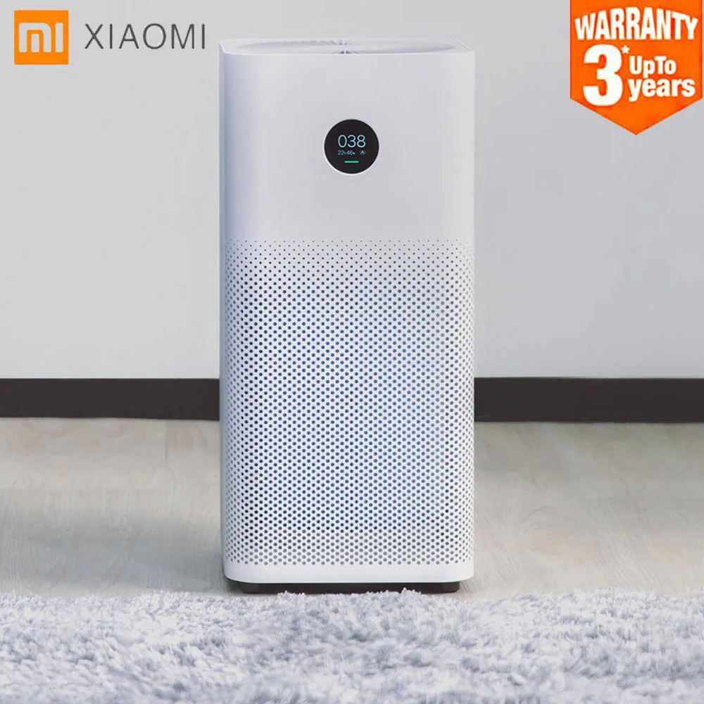 Original Xiaomi Mi Smart Air Purifier 2S OLED Display Smartphone Mi Home APP Control Smoke Dust Peculiar Smell Cleaner