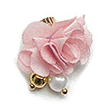

10pcs/lot The latest Japanese Nail jewelry detachable Magnet base cotton cloth flower/bow pendant charm magnet attraction