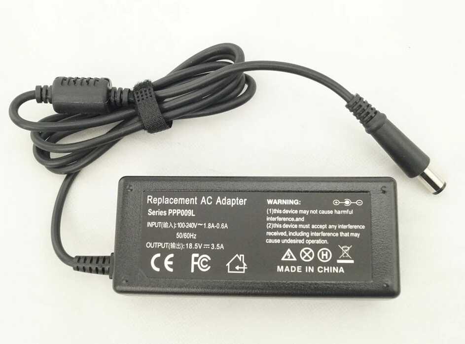 18.5V 3.5A 65W AC Laptop Power Supply Adapter Charger for HP ProBook