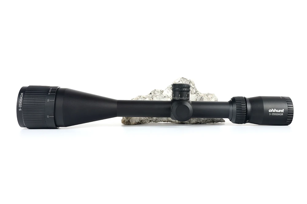 Ohhunt 5-20X50 AOIR охотничья оптика Riflescopes половина Mil точка R/G/B с подсветкой сетка турели замок сброс полный размер прицел