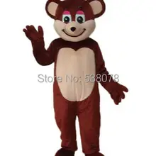 Дешевая цена, хороший Забавный бурый медведь костюм талисмана ростовой костюм мультяшный персонаж коричневый медведь Fancy нарядное платье SW1248