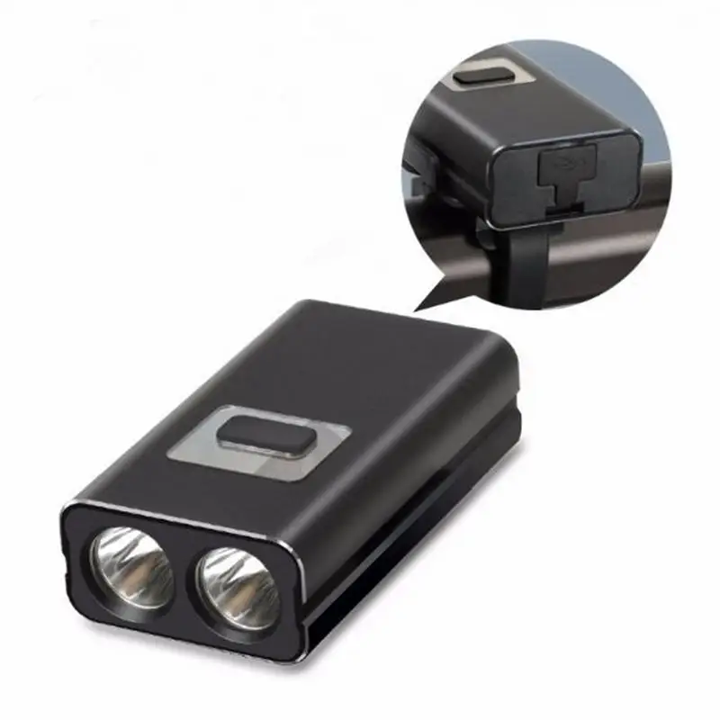 

MUMIAN Bicycle USB Charging Headlights Bicycle Headlights Aluminum Alloy Bicycle Lights Highlighting Lamp Beads