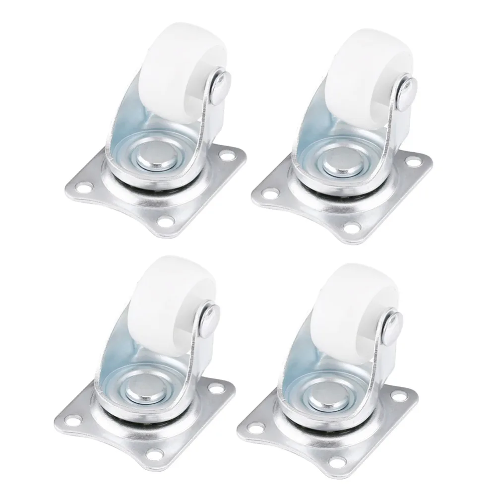 4pcs/lot Universal Swivel Casters 25mm Wheels Roller Wheel For Furniture Trolley Chair Bearing Hardware | Обустройство дома