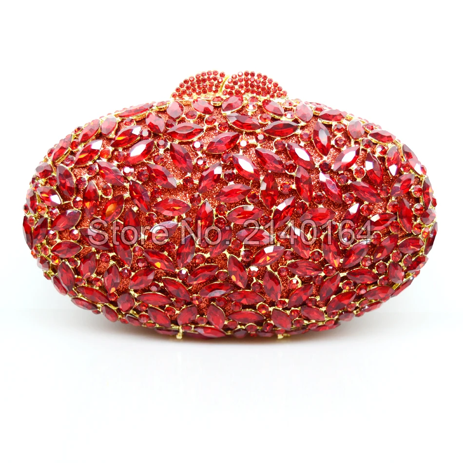 New Design Deluxe Oval Shape Ladies Evening font b Party b font font b Clutches b