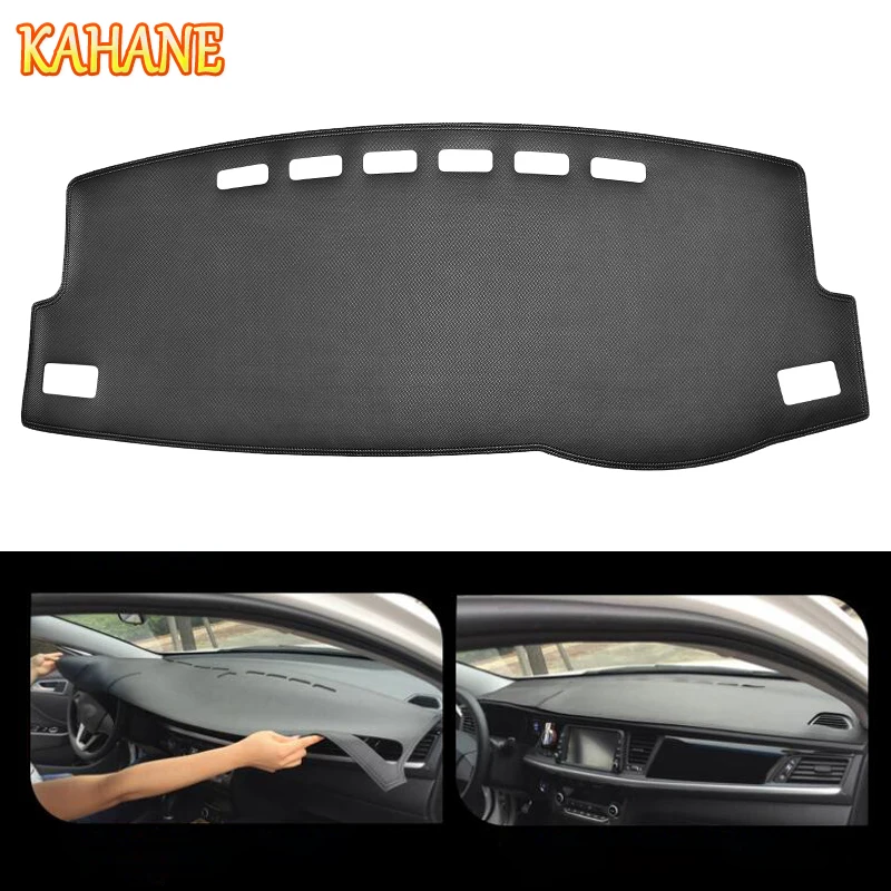 KAHANE Leather Car Dashboard Cover Non Slip Dash Mat Pad Left/Right