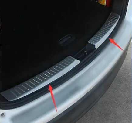 AOSRRUN ВНУТРЕННИЙ Задний бампер из нержавеющей стали протектор подоконник автомобильные аксессуары отделка багажника для Mazda CX-5 CX5 2012 2013
