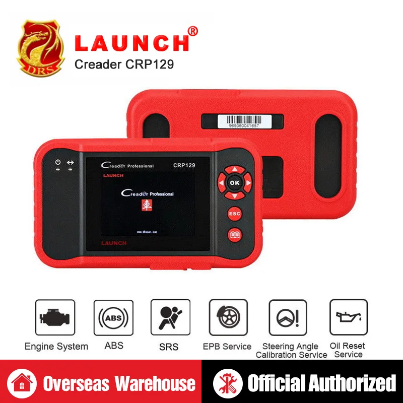 Scanner Launch X431 Creader CRP129 Auto Code Reader OBD2 Automotive Diagnostic Tool Machine Creader VIII 8 ENG AT ABS SRS Tools Scanner Launch X431 Creader CRP129 Auto Code Reader OBD2 Automotive Diagnostic Tool Machine Creader VIII 8 ENG AT ABS SRS Tools