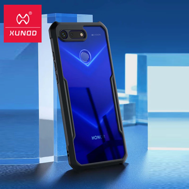 

Super Xundd Luxury Clear Case for Huawei Honor V20 case,Shockproof airbag Back Cover for Huawei Honor V20 funda Business