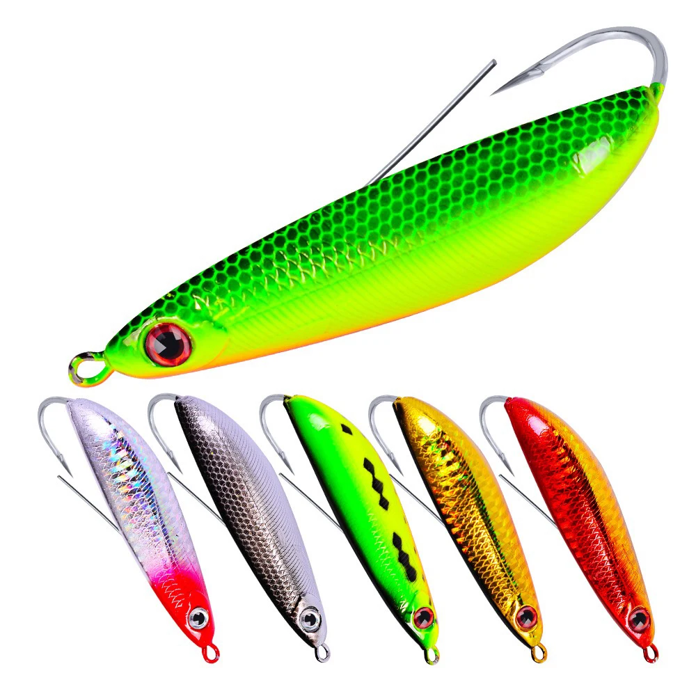 

Evil lures 1pcs 9cm 20g Rattling Minnow Spoon Fishing Lure Freshwater Saltwater Weedless Crankbait Snapper Hard Bait Wobblers