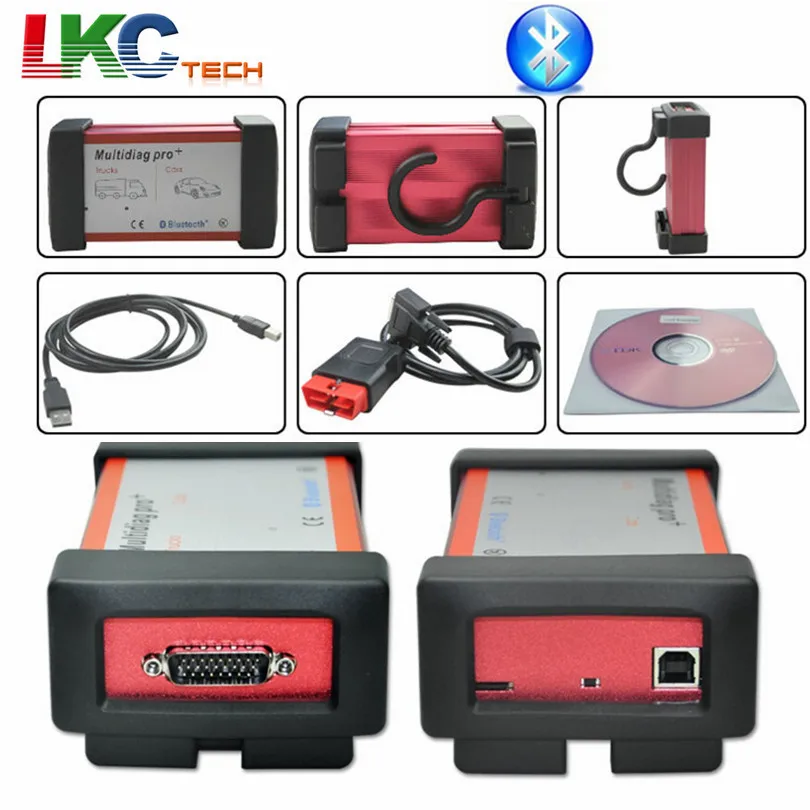 Новый Multidiag Pro Bluetooth 2016 1 Free Keygen V3.0 NEC 9241A двойной зеленый PCB OBD2 автомобильный