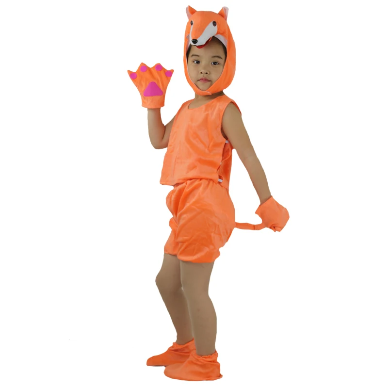 Cartoon Children Kids Animal Costume Cosplay Clothing Dinosaur Tiger Elephant Animals Jumpsuit halloween costume for kids