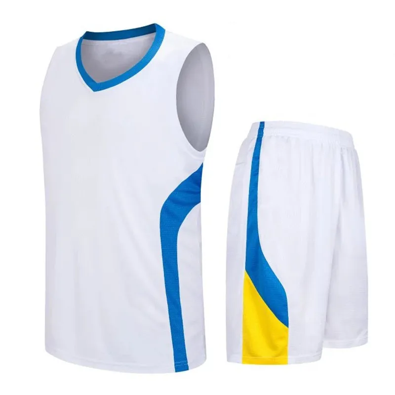 Download New Design White College Basketball Jerseys Adults Sports ...