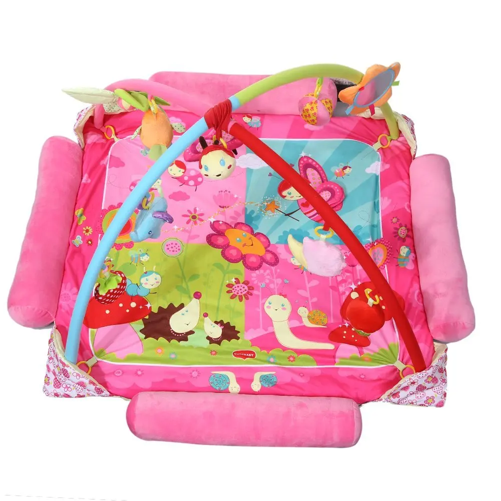 

Baby game mat super soft fabric bedspread with music baby bed