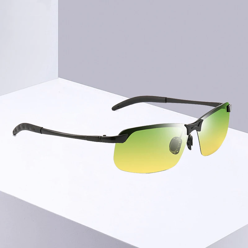 

2019 Day Night Vision Sunglasses Men Brand Designer Polarized Night Driving Drivers Male Safety Driving Fishing UV400 Glasses