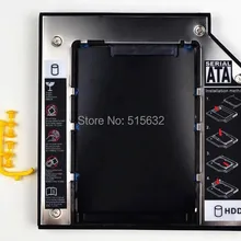 12,7 мм sata 2nd жесткий диск SSD карман для жесткого диска для Dell XPS L502X L501X 12,7 мм SATA