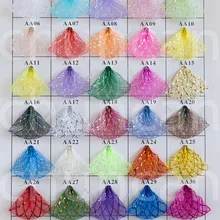 1," 3 см плоская простая крошка из конского волоса чародей нейлоновая сетчатая ткань 100 Ярд/лот