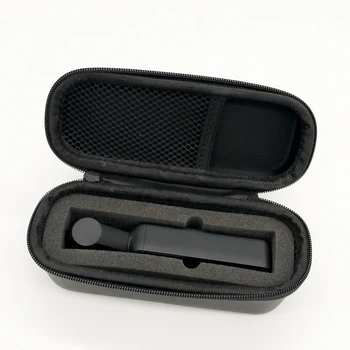 

Mini Carrying Case TPU Portable Bag Storage Hard Shell Box with Carabiner for DJI Osmo Pocket Handheld Gimbal