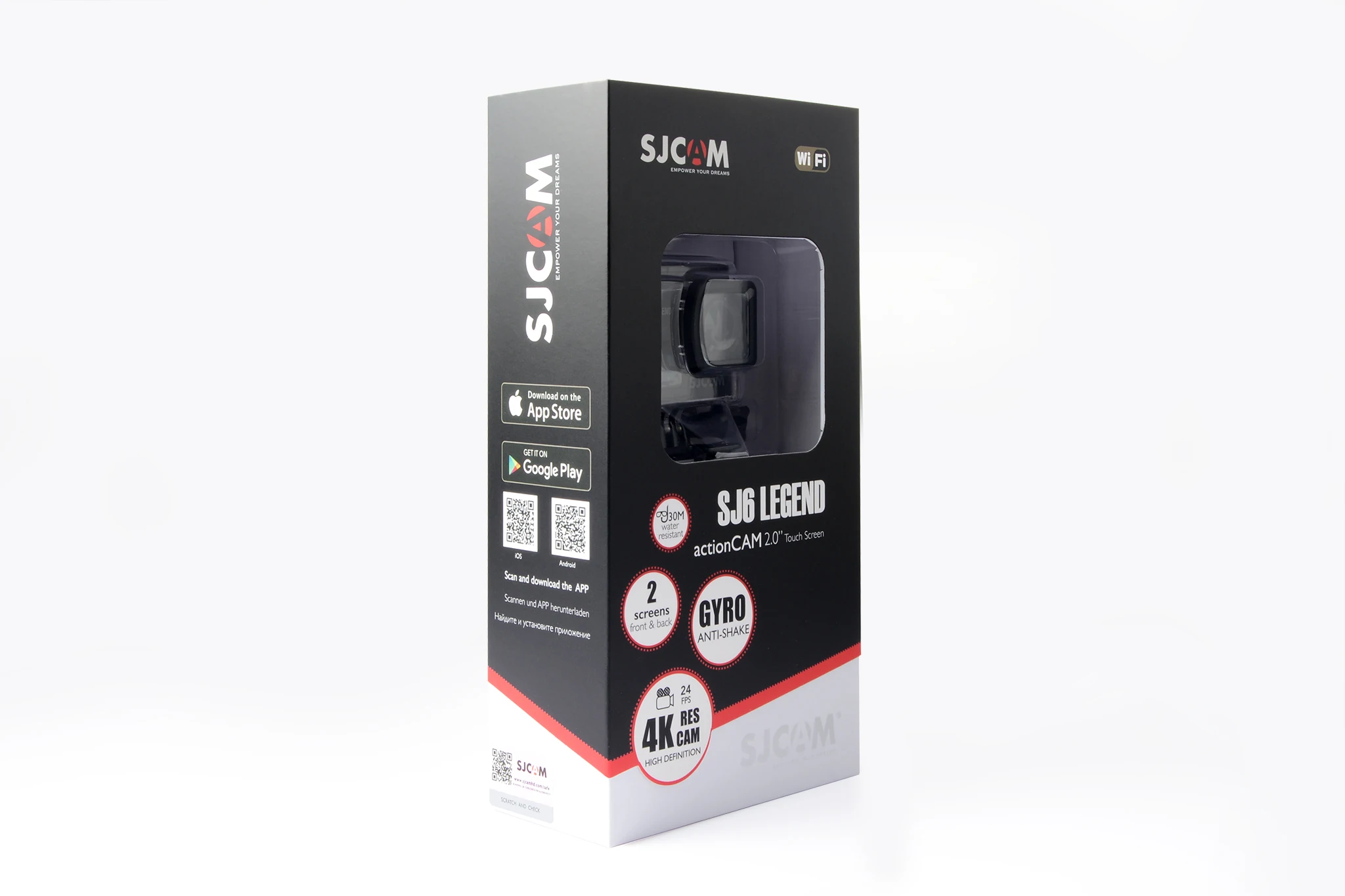 Водонепроницаемая Спортивная Экшн камера SJCAM SJ6 Legend с сенсорным экраном 2 дюйма на