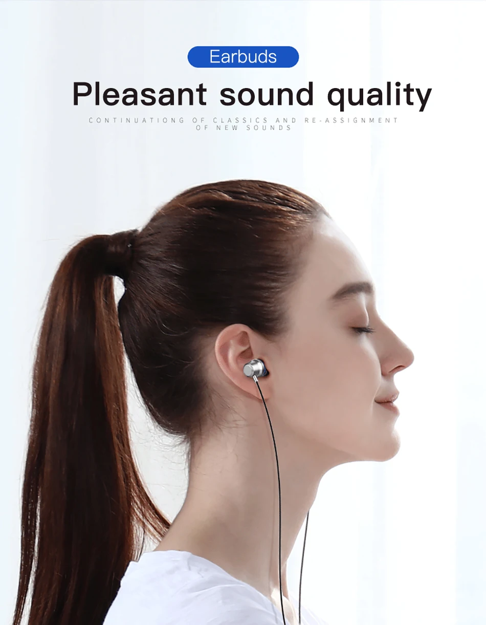 !ACCEZZ Wired In-Ear Earphone Earbud With Microphone Volume Control 3.5mm Audio Jack Super Bass Headset For iPhone Xiaomi Huawei (1)