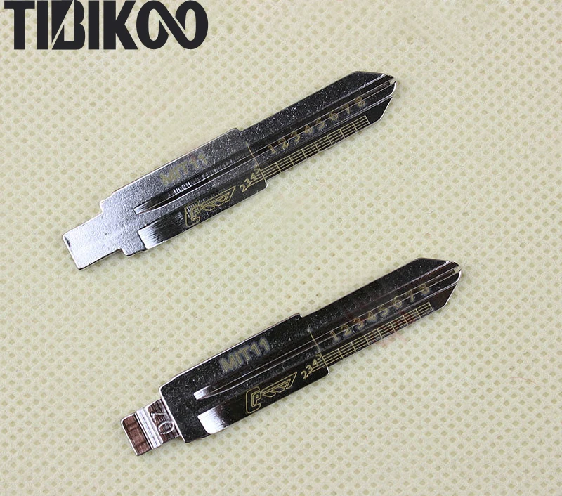 

NO.07 Right Side MIT-11 Key Blade for Mitsubishi Car Key Blanks with scale mark