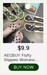 AECBUY/домашние тапочки; женские шлепанцы без задника; Zapatillas De Mujer; TXPa6