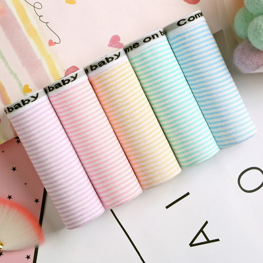 Panties For Women Cotton Underwear Simple striped Ladies Underpants Female Sexy Lingerie Gril Briefs Women's Panty Every day Panties For Women Cotton Underwear Simple striped Ladies Underpants Female Sexy Lingerie Gril Briefs Women's Panty Every day