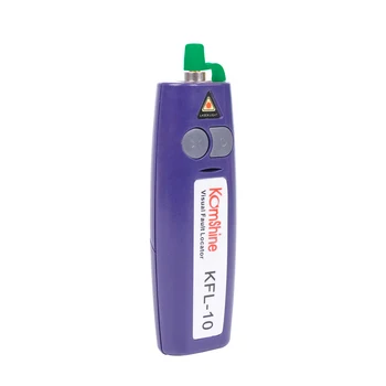 

KOMSHINE 10 mw Fiber Optic Visual Fault Locator for connecter (SC/FC/ST) 15KM Range Mini RGT Tester Testing Tool for FTTH