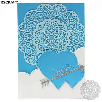 

KSCRAFT Flourish Doily Cover Up Cutting Dies Stencils for DIY Scrapbooking/photo album Decorative Embossing DIY Paper Cards