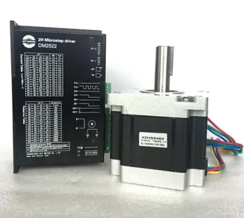 

Great CNC Kit! ACT Motor 1PC Nema42 Stepper Motor 42HS9460 100mm 6A 1700oz-in+ 1PC Driver DM2522 220V 6A CNC Plasma Machine