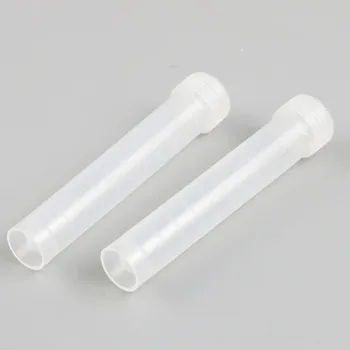 

100X Experiment Supplies 10ml Freezing PP Tube 1/3oz Screw Neck PP Tube With Plastic Cap