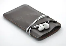 New Arrival Hot selling ultra-thin super slim sleeve pouch cover, vintage microfiber stitch case for Yotaphone2
