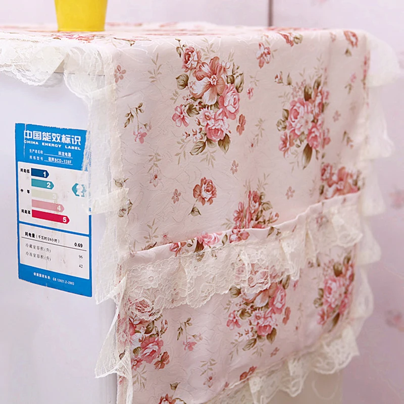 

2 Sizes New Dual-purpose Refrigerator Dust Cover Fridge Refrigerator Dust Proof Cover Pouch Organizer Storage Case #237329