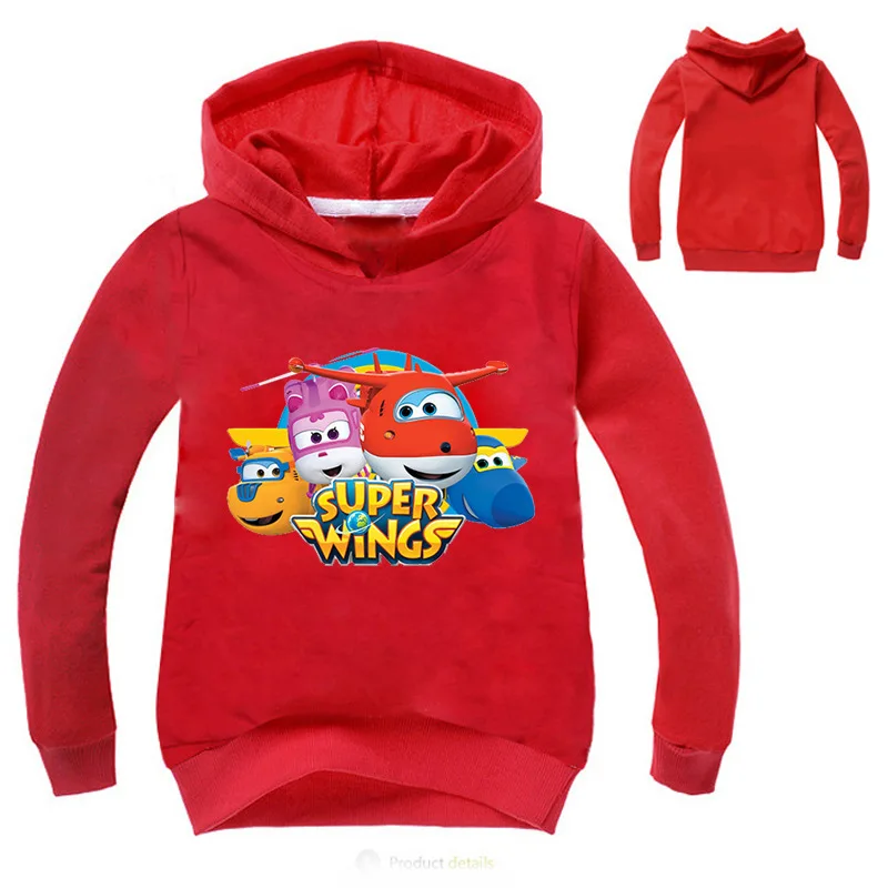 

Z&Y Newest Ajax 2017 Fall Super Wings Baby Girls Clothes Kids Novelty Hoodies Boys Jumper Kids Hoodies and Sweatshirts Fashion
