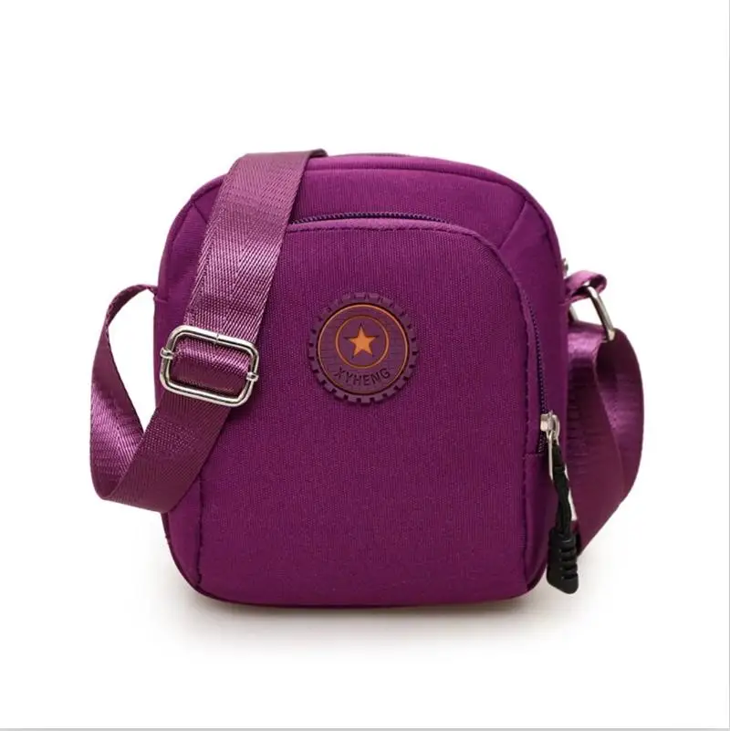 Модные женские маленькие сумки через плечо, холщовая Большая вместительная сумка через плечо для девушек, Повседневная сумка-мессенджер для путешествий, горячая новинка, 4 цвета - Цвет: 7