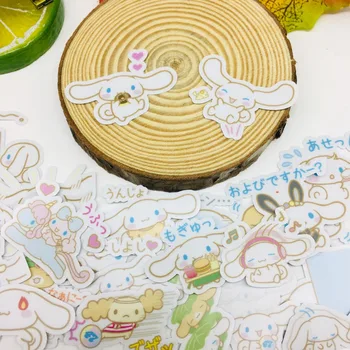 

40 Pcs/lot Cute cartoon ears Scrapbooking Stickers Car Case Waterproof Laptop Bicycle Notebook Backpack waterproof Sticker