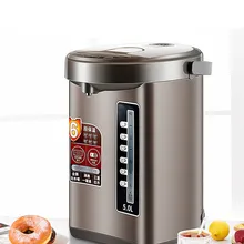 Электрический термос бутылка для воды домашняя изоляция полная емкость из нержавеющей стали анти-сухая защита