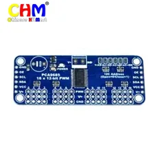 6 Channel 12-bit PWM Servo 12-bit interface-PCA9685 for arduino Raspberry pi shield module servo shield 5pcs #J367