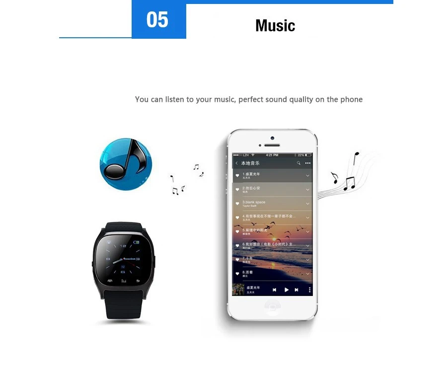 M26 Bluetooth Смарт часы новые стильные женские мужские унисекс электронные часы с звонком музыка шагомер для Android
