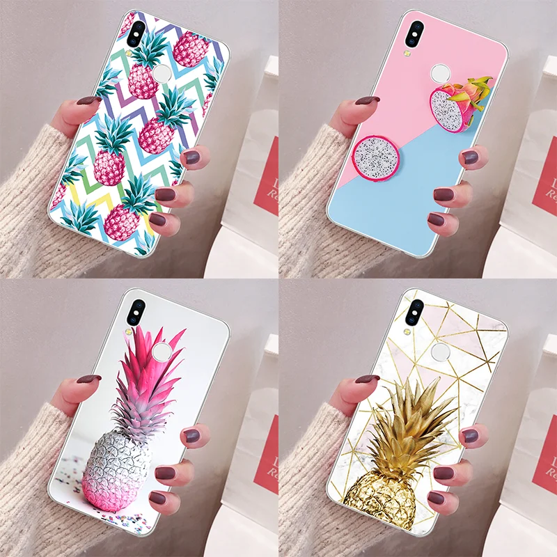 

Luxury Pineapple Cover For Huawei Honor 8 8C 8X 9 10 Lite 4A 4C 4X 5C 5X 6A 6C 6X 7 7A Pro 7C 7X View 9 10 20 Play 8A TPU Case