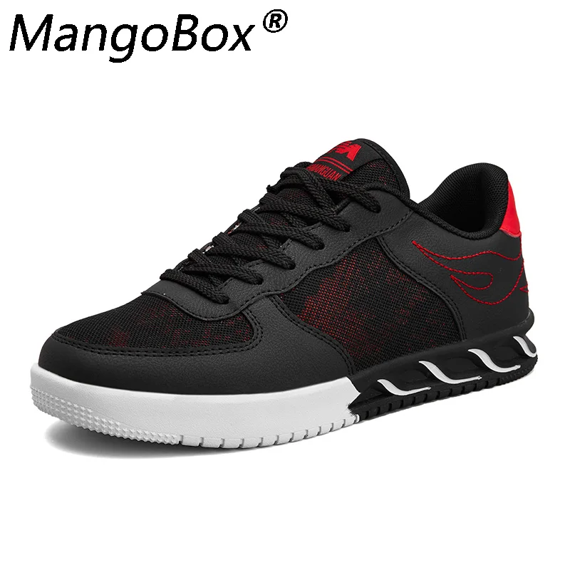 Trend Breathable Fashion Air Mesh Canvas Shoes Comfortable Men Flat Casual Shoes Light Classical All-Match Sneakers Mixed Colors