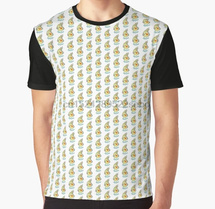 

All Over Print 3D Women T Shirt Men Funny tshirt cockatiel Graphic T-Shirt