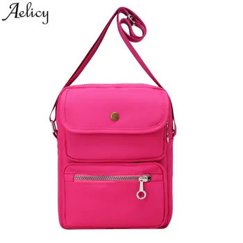 

Aelicy Shoulder Bags Nylon Multifunction Women Messenger Bags Ladies Crossbody Bag dropship new 2020 hot SELLING bolsa feminina