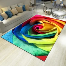 1400 мм X 2000 мм Европейский стиль 6 мм 3D ковры для гостиной ванная комната Спальня Коврик Прямоугольный впитывающий воду коврик украшение дома