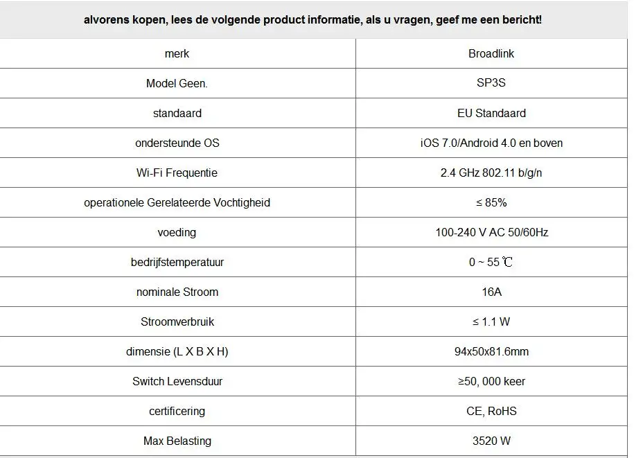 Broadlink SP3S энергосберегающий монитор смарт-разветвитель Wi-Fi розетка afstandard bediening Met измеритель мощности контроллер двери IOS Android