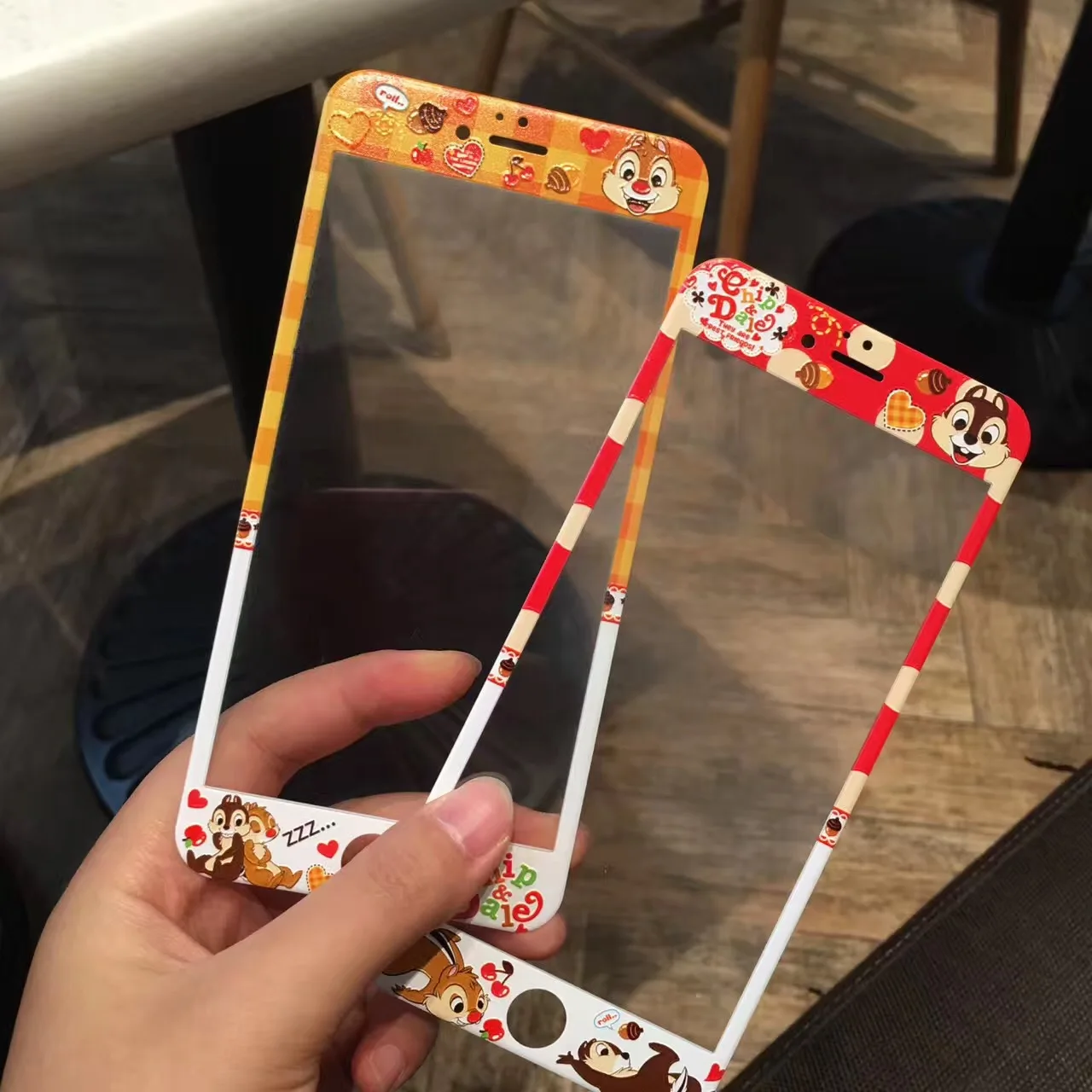 

9H 3D Full Cover Tempered Glass for iphone 6 6S 7 8 Plus Screen Protector Cartoon Pattern
