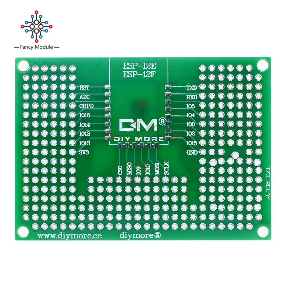 

5X7CM Double Side Prototype PCB Breadboard Universal Board For Arduino UNO R3 ESP8266 WIFI ESP-12 ESP-12F ESP-12E ESP32 50x70mm